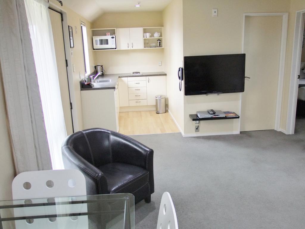 Abbella Lodge Motel Christchurch Oda fotoğraf
