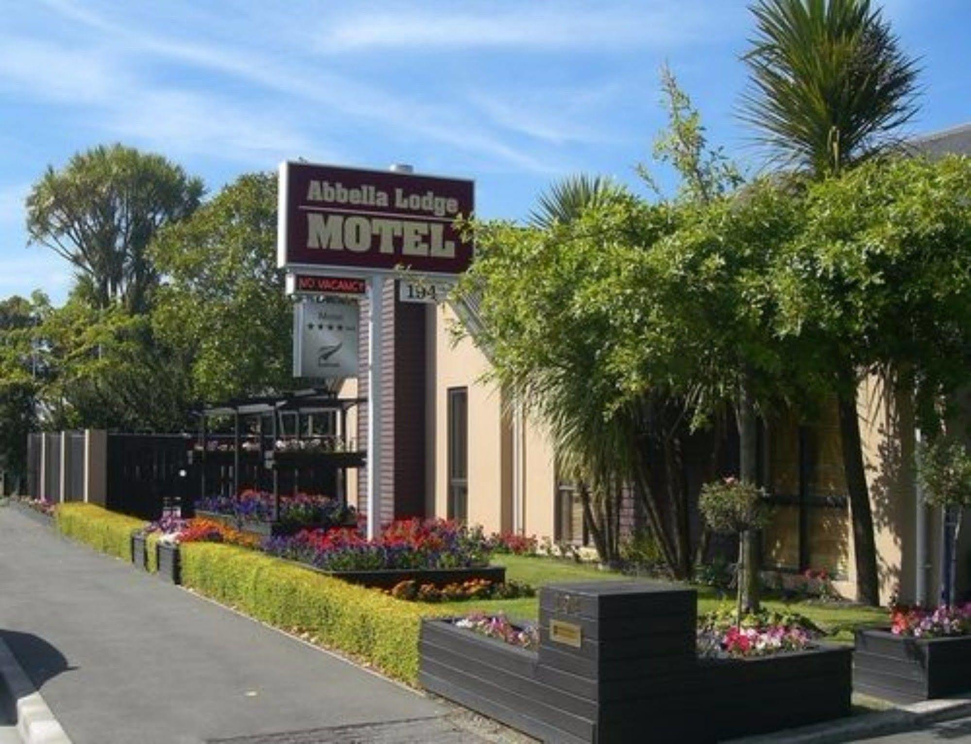 Abbella Lodge Motel Christchurch Dış mekan fotoğraf