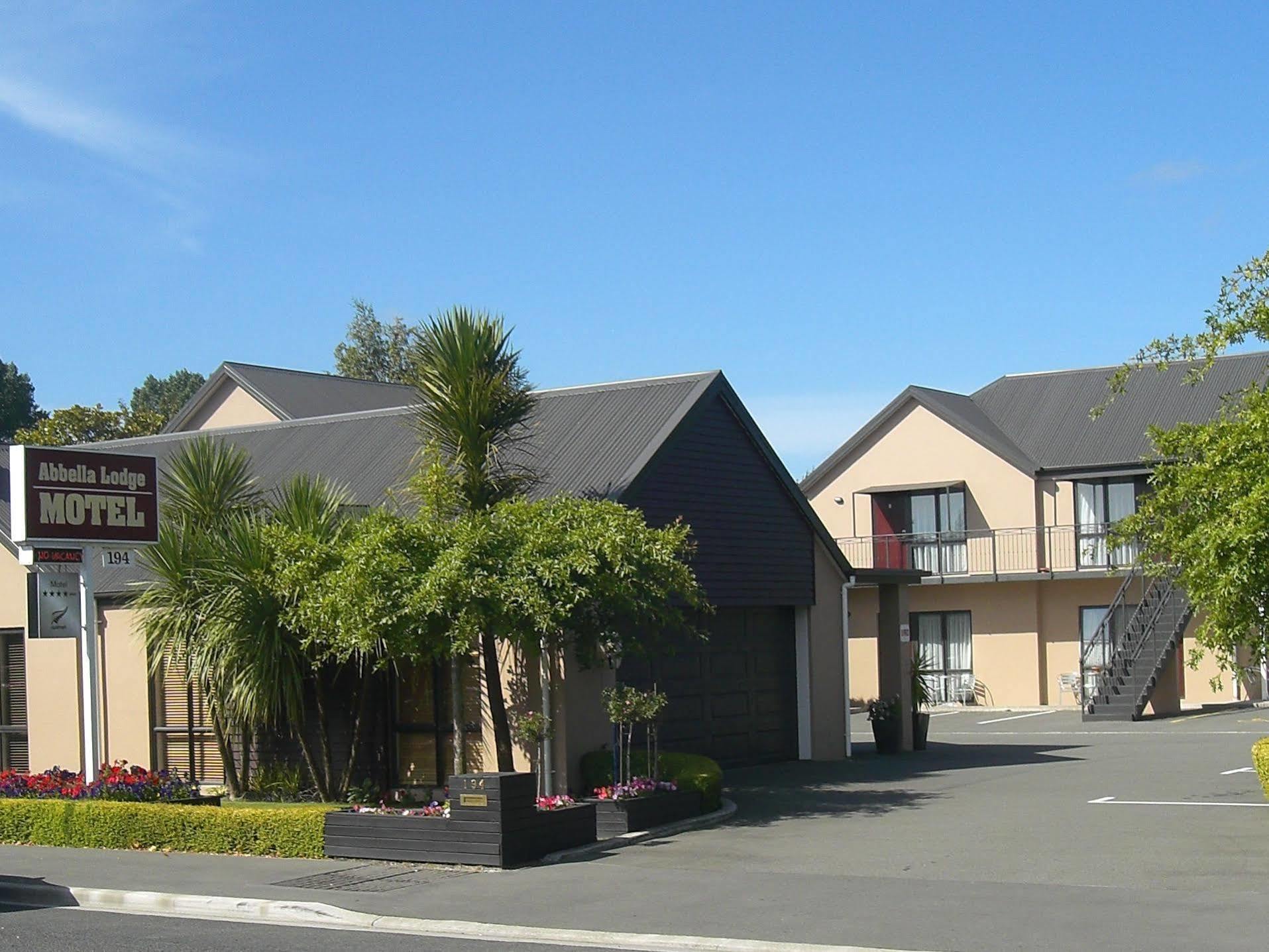 Abbella Lodge Motel Christchurch Dış mekan fotoğraf